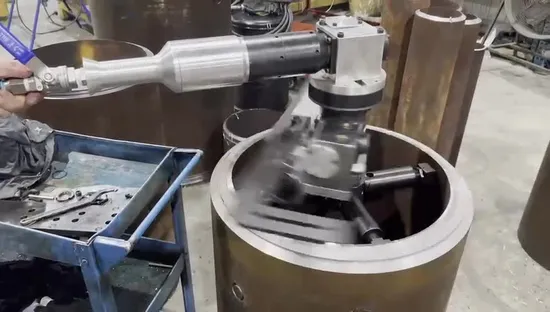 Hot Sale Portable Flange Facing Machine ID: 2-20inch Flange Facer Pipe End Facing Machine