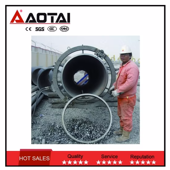 저렴한 전기 공압 휴대용 플랜지 직면 기계/냉간 절단기