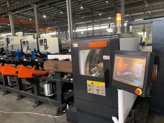 OCM CND 고정형 NC 고속 파이프 절단 및 베벨링 기계